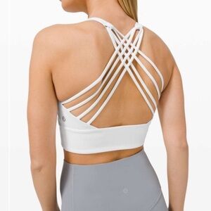 Lululemon | Free to be wild high neck long line bra crop top